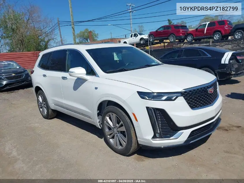 2023 Cadillac Xt6 Awd Premium Luxury VIN: 1GYKPDRS4PZ182799 Lot: 42161097
