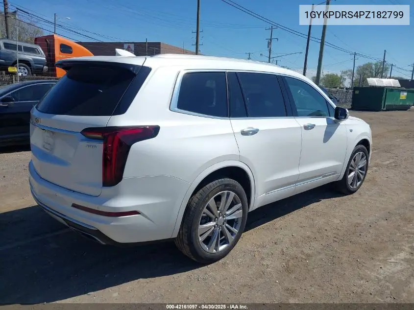 2023 Cadillac Xt6 Awd Premium Luxury VIN: 1GYKPDRS4PZ182799 Lot: 42161097