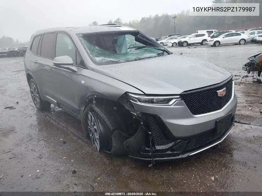 2023 Cadillac Xt6 Awd Sport VIN: 1GYKPHRS2PZ179987 Lot: 42169973