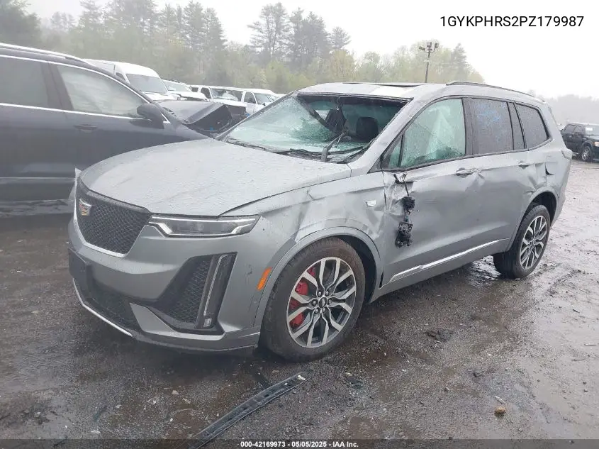 2023 Cadillac Xt6 Awd Sport VIN: 1GYKPHRS2PZ179987 Lot: 42169973