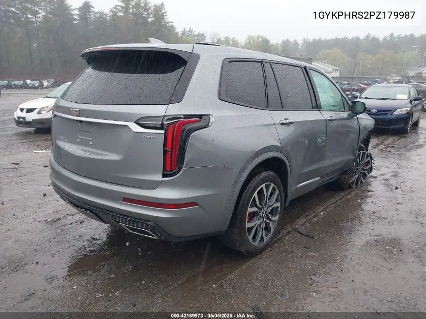2023 Cadillac Xt6 Awd Sport VIN: 1GYKPHRS2PZ179987 Lot: 42169973