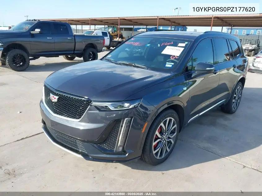 2023 Cadillac Xt6 Awd Sport VIN: 1GYKPGRS0PZ177620 Lot: 42183988