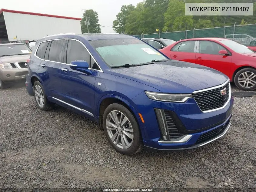 2023 Cadillac Xt6 Awd Premium Luxury VIN: 1GYKPFRS1PZ180407 Lot: 42250662