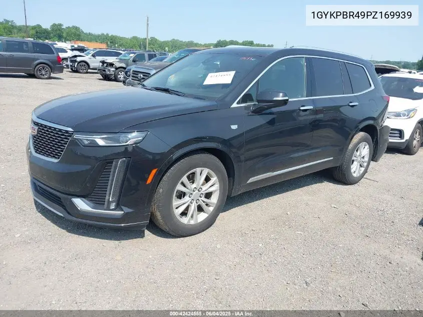 2023 Cadillac Xt6 Awd Luxury VIN: 1GYKPBR49PZ169939 Lot: 42424555