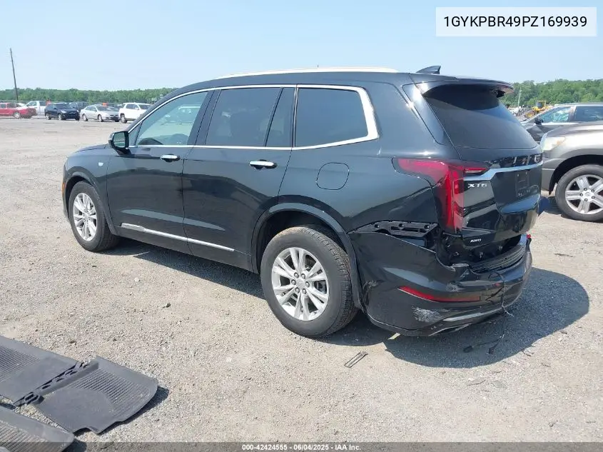 2023 Cadillac Xt6 Awd Luxury VIN: 1GYKPBR49PZ169939 Lot: 42424555