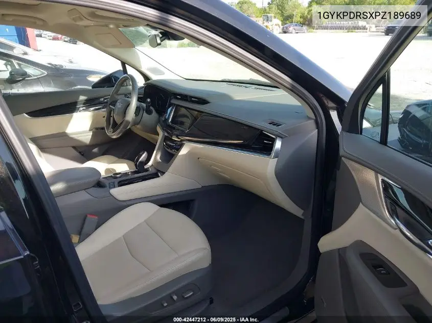 2023 Cadillac Xt6 Awd Premium Luxury VIN: 1GYKPDRSXPZ189689 Lot: 42447212