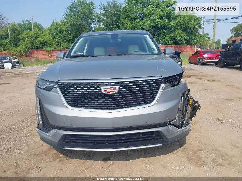 2023 Cadillac Xt6 Fwd Premium Luxury VIN: 1GYKPCRS4PZ155595 Lot: 42612405
