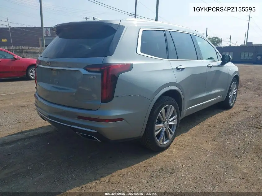 2023 Cadillac Xt6 Fwd Premium Luxury VIN: 1GYKPCRS4PZ155595 Lot: 42612405
