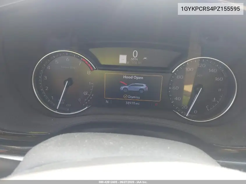 2023 Cadillac Xt6 Fwd Premium Luxury VIN: 1GYKPCRS4PZ155595 Lot: 42612405