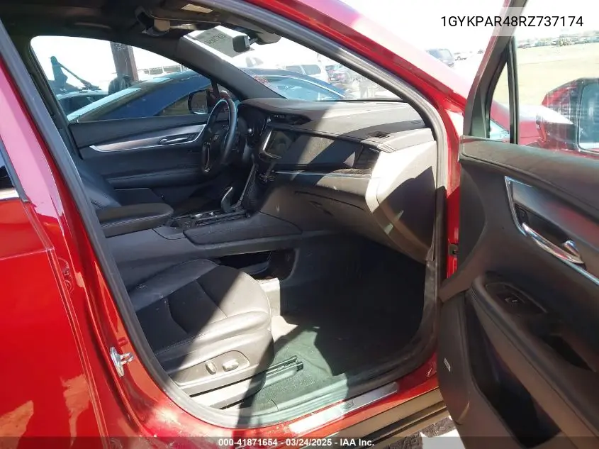 2024 Cadillac Xt6 Fwd Luxury VIN: 1GYKPAR48RZ737174 Lot: 41871654