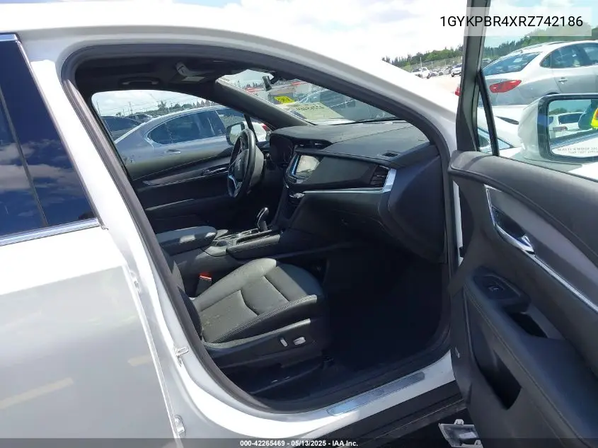 2024 Cadillac Xt6 Awd Luxury VIN: 1GYKPBR4XRZ742186 Lot: 42265469