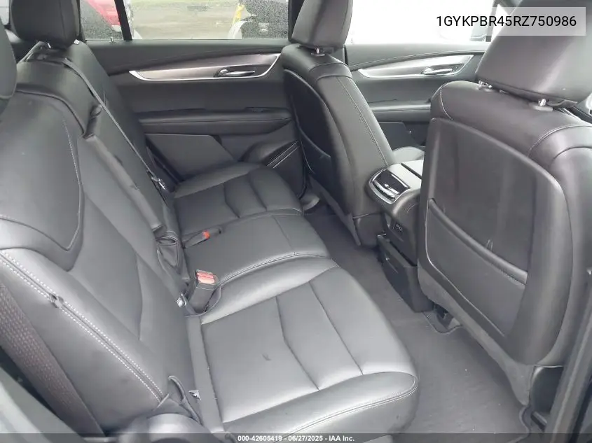 2024 Cadillac Xt6 Awd Luxury VIN: 1GYKPBR45RZ750986 Lot: 42605419