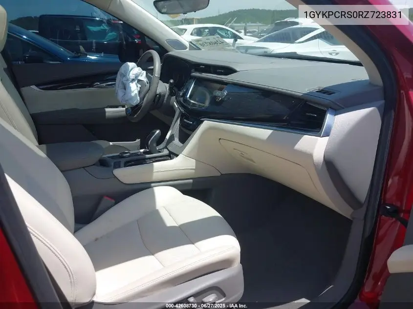 2024 Cadillac Xt6 Fwd Premium Luxury VIN: 1GYKPCRS0RZ723831 Lot: 42608730