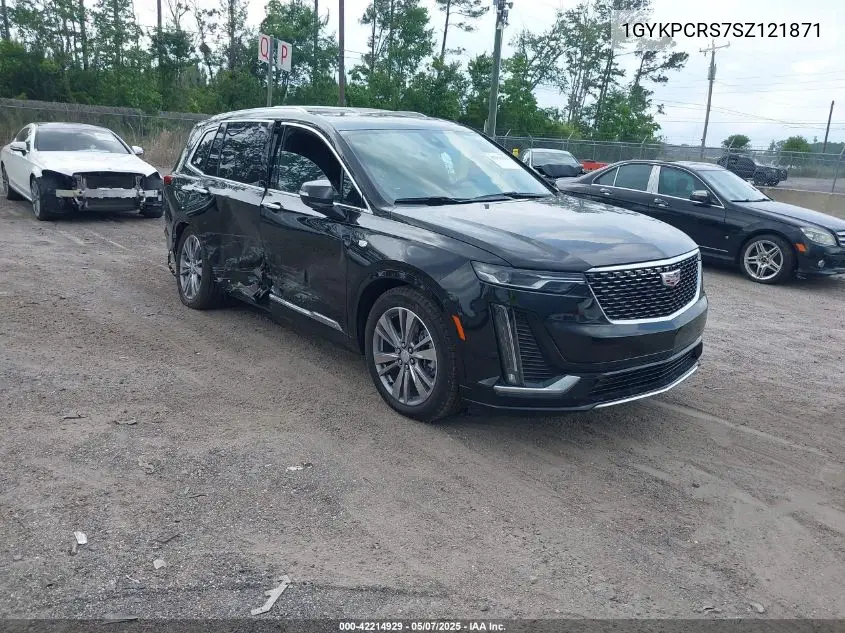 2025 Cadillac Xt6 Fwd Premium Luxury VIN: 1GYKPCRS7SZ121871 Lot: 42214929