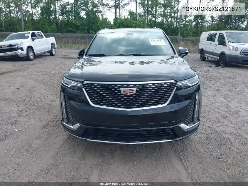 2025 Cadillac Xt6 Fwd Premium Luxury VIN: 1GYKPCRS7SZ121871 Lot: 42214929