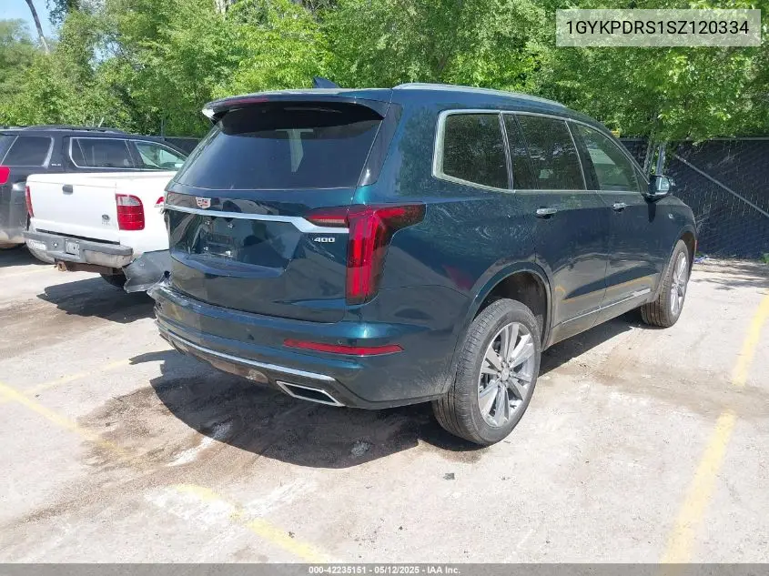 2025 Cadillac Xt6 Awd Premium Luxury VIN: 1GYKPDRS1SZ120334 Lot: 42235151
