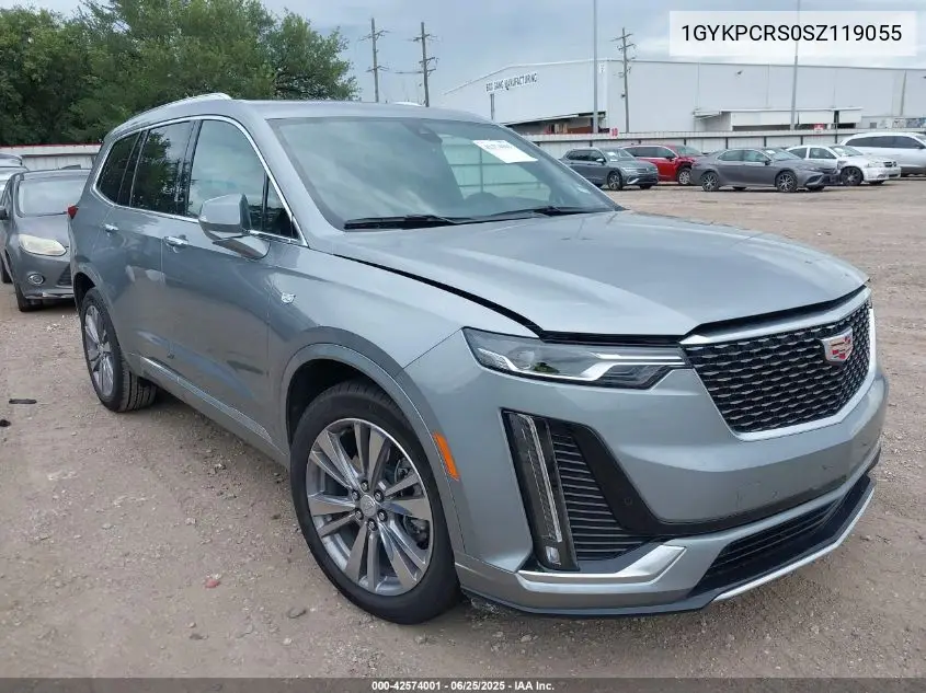 2025 Cadillac Xt6 Fwd Premium Luxury VIN: 1GYKPCRS0SZ119055 Lot: 42574001