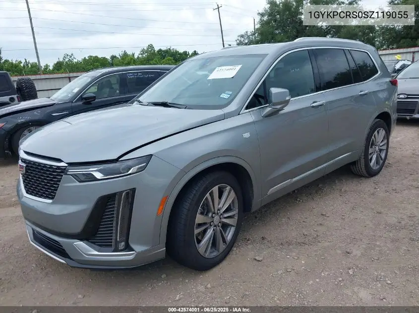 2025 Cadillac Xt6 Fwd Premium Luxury VIN: 1GYKPCRS0SZ119055 Lot: 42574001