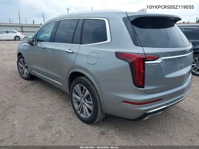 2025 Cadillac Xt6 Fwd Premium Luxury VIN: 1GYKPCRS0SZ119055 Lot: 42574001