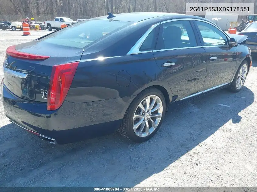 2013 Cadillac Xts Luxury VIN: 2G61P5S3XD9178551 Lot: 41889784