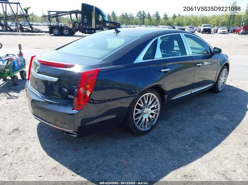 2013 Cadillac Xts Platinum VIN: 2G61V5S35D9221098 Lot: 42242800