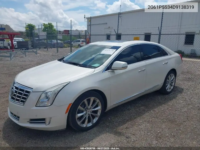 2013 Cadillac Xts Luxury VIN: 2G61P5S34D9138319 Lot: 42626756