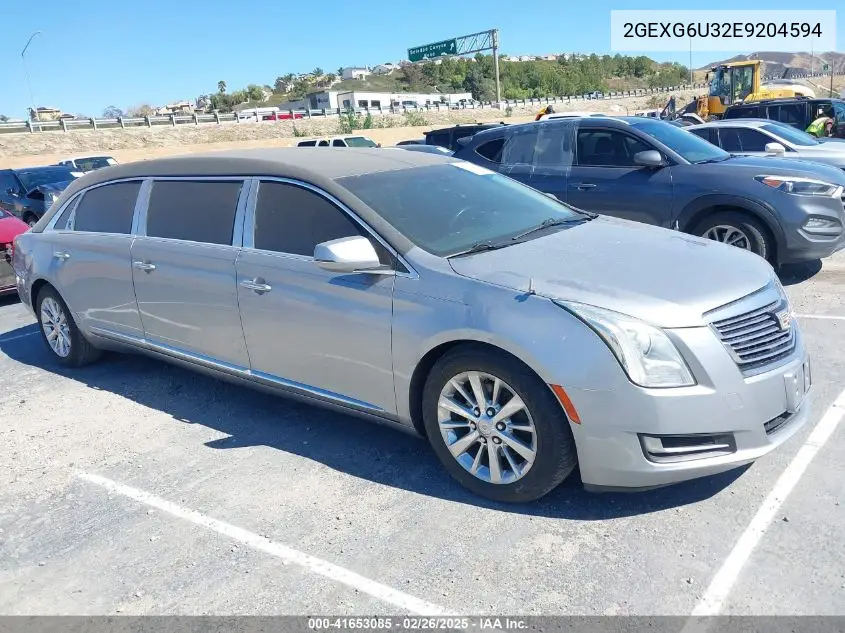 2014 Cadillac Xts V4U Coachbuilder Limousine VIN: 2GEXG6U32E9204594 Lot: 41653085