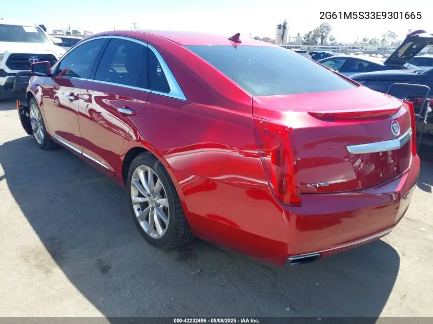 2014 Cadillac Xts Luxury VIN: 2G61M5S33E9301665 Lot: 42232496