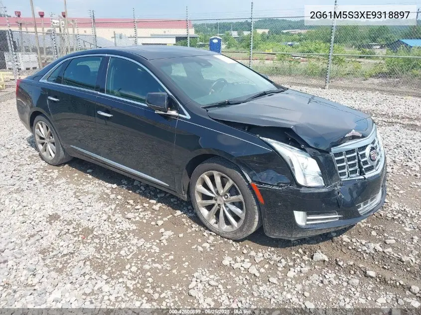 2014 Cadillac Xts Luxury VIN: 2G61M5S3XE9318897 Lot: 42600899