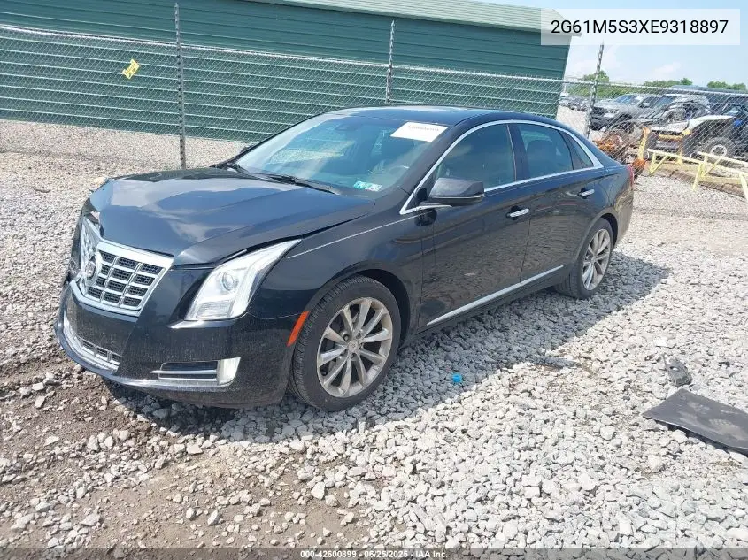 2014 Cadillac Xts Luxury VIN: 2G61M5S3XE9318897 Lot: 42600899