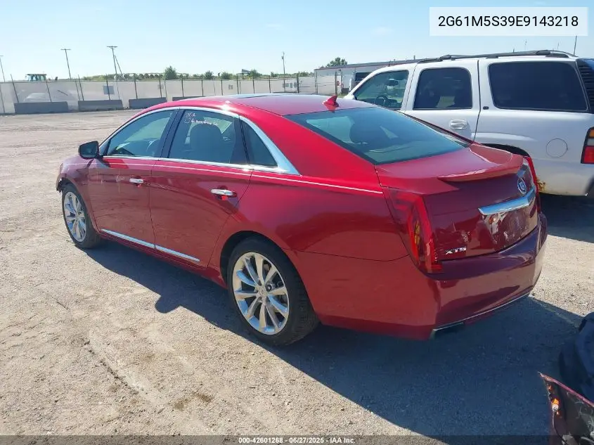 2014 Cadillac Xts Luxury VIN: 2G61M5S39E9143218 Lot: 42601268