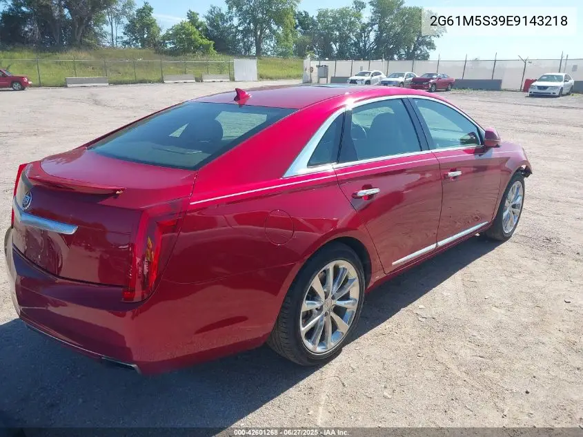 2014 Cadillac Xts Luxury VIN: 2G61M5S39E9143218 Lot: 42601268