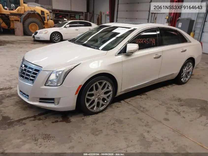 2015 Cadillac Xts Luxury VIN: 2G61N5S3XF9164643 Lot: 42225194