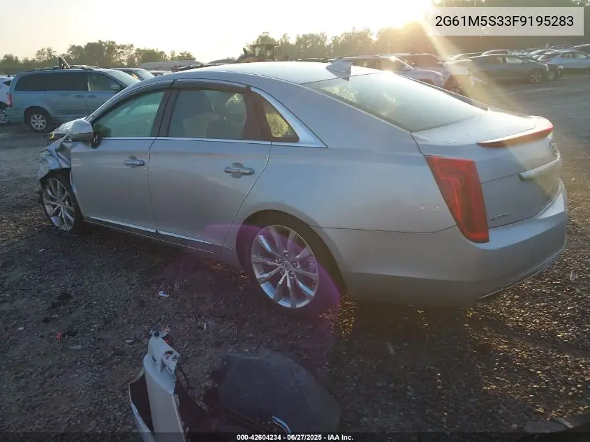 2015 Cadillac Xts Luxury Collection VIN: 2G61M5S33F9195283 Lot: 42604234