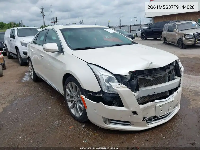 2015 Cadillac Xts Luxury VIN: 2G61M5S37F9144028 Lot: 42605124