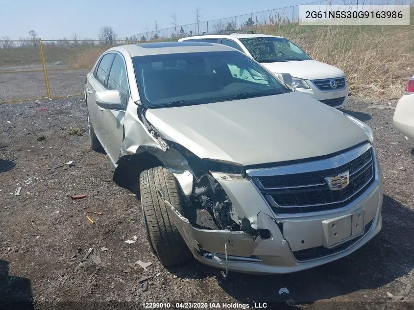 2016 Cadillac Xts Luxury Collection VIN: 2G61N5S30G9163986 Lot: 12299010