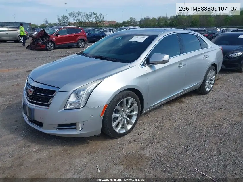 2016 Cadillac Xts Luxury Collection VIN: 2G61M5S33G9107107 Lot: 42072608