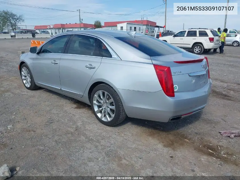 2016 Cadillac Xts Luxury Collection VIN: 2G61M5S33G9107107 Lot: 42072608