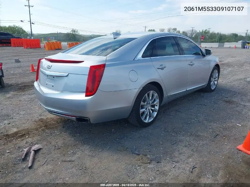 2016 Cadillac Xts Luxury Collection VIN: 2G61M5S33G9107107 Lot: 42072608