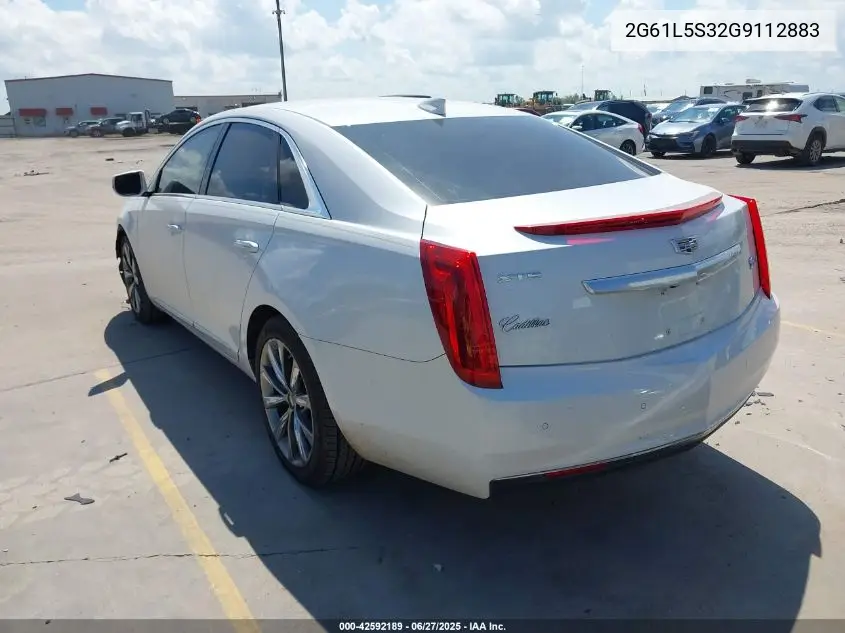 2016 Cadillac Xts Standard VIN: 2G61L5S32G9112883 Lot: 42592189
