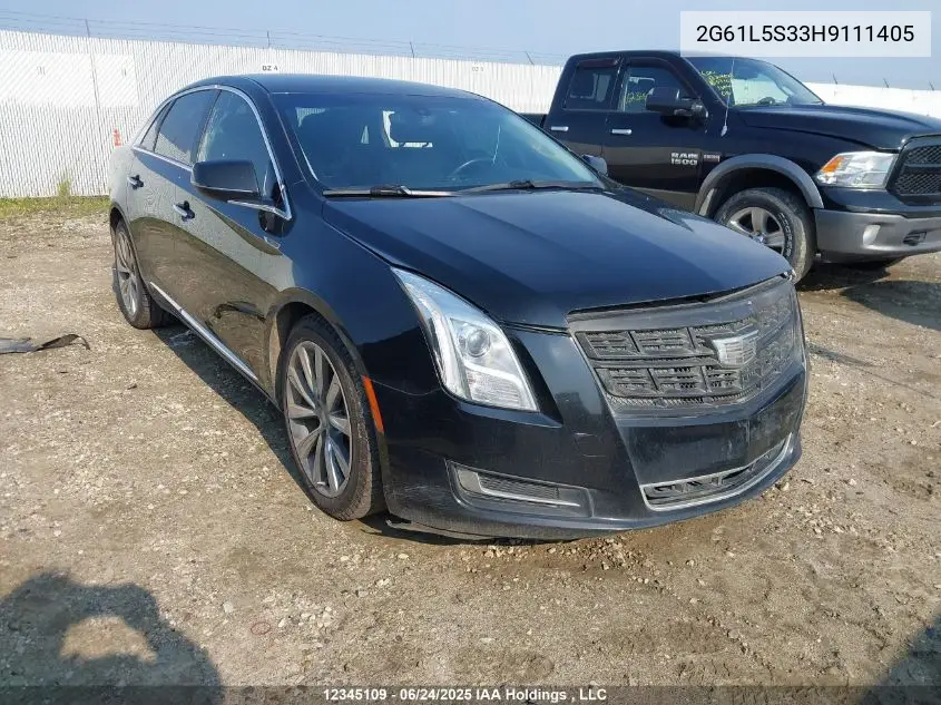 2017 Cadillac Xts VIN: 2G61L5S33H9111405 Lot: 12345109