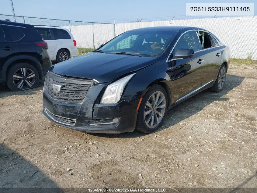 2017 Cadillac Xts VIN: 2G61L5S33H9111405 Lot: 12345109
