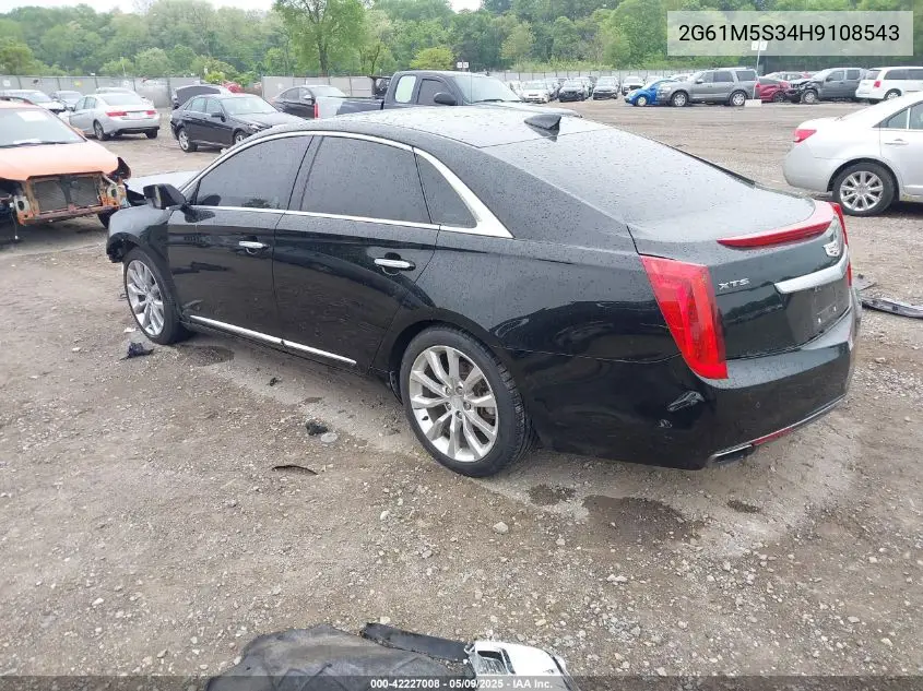 2017 Cadillac Xts Luxury VIN: 2G61M5S34H9108543 Lot: 42227008