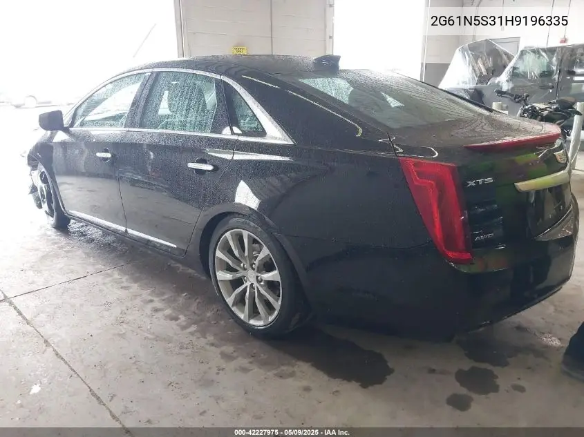 2017 Cadillac Xts Luxury VIN: 2G61N5S31H9196335 Lot: 42227975