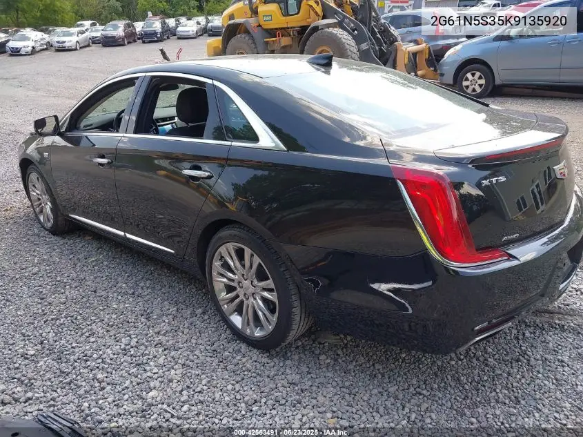 2019 Cadillac Xts Luxury VIN: 2G61N5S35K9135920 Lot: 42563491
