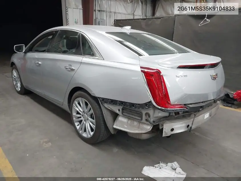 2019 Cadillac Xts Luxury VIN: 2G61M5S35K9104833 Lot: 42575227