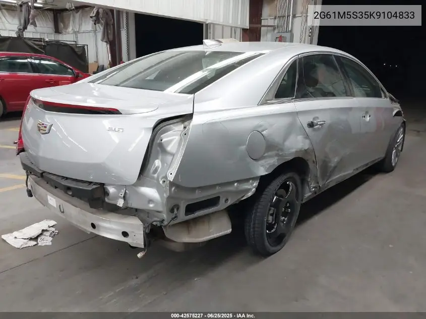 2019 Cadillac Xts Luxury VIN: 2G61M5S35K9104833 Lot: 42575227