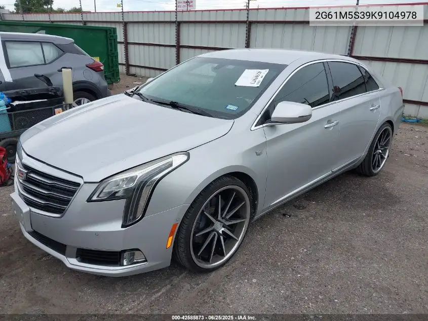 2019 Cadillac Xts Luxury VIN: 2G61M5S39K9104978 Lot: 42585873
