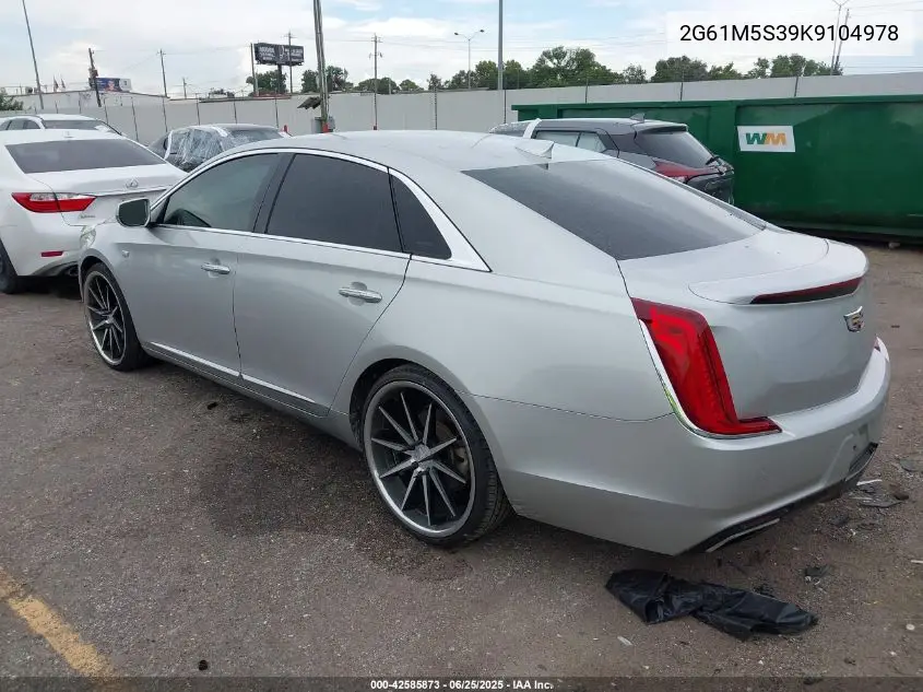 2019 Cadillac Xts Luxury VIN: 2G61M5S39K9104978 Lot: 42585873