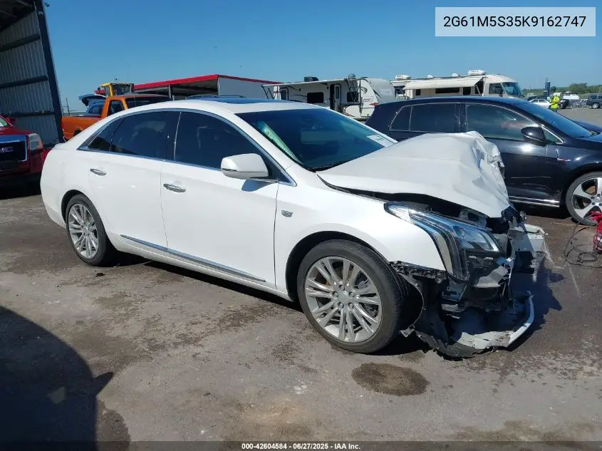 2019 Cadillac Xts Luxury VIN: 2G61M5S35K9162747 Lot: 42604584